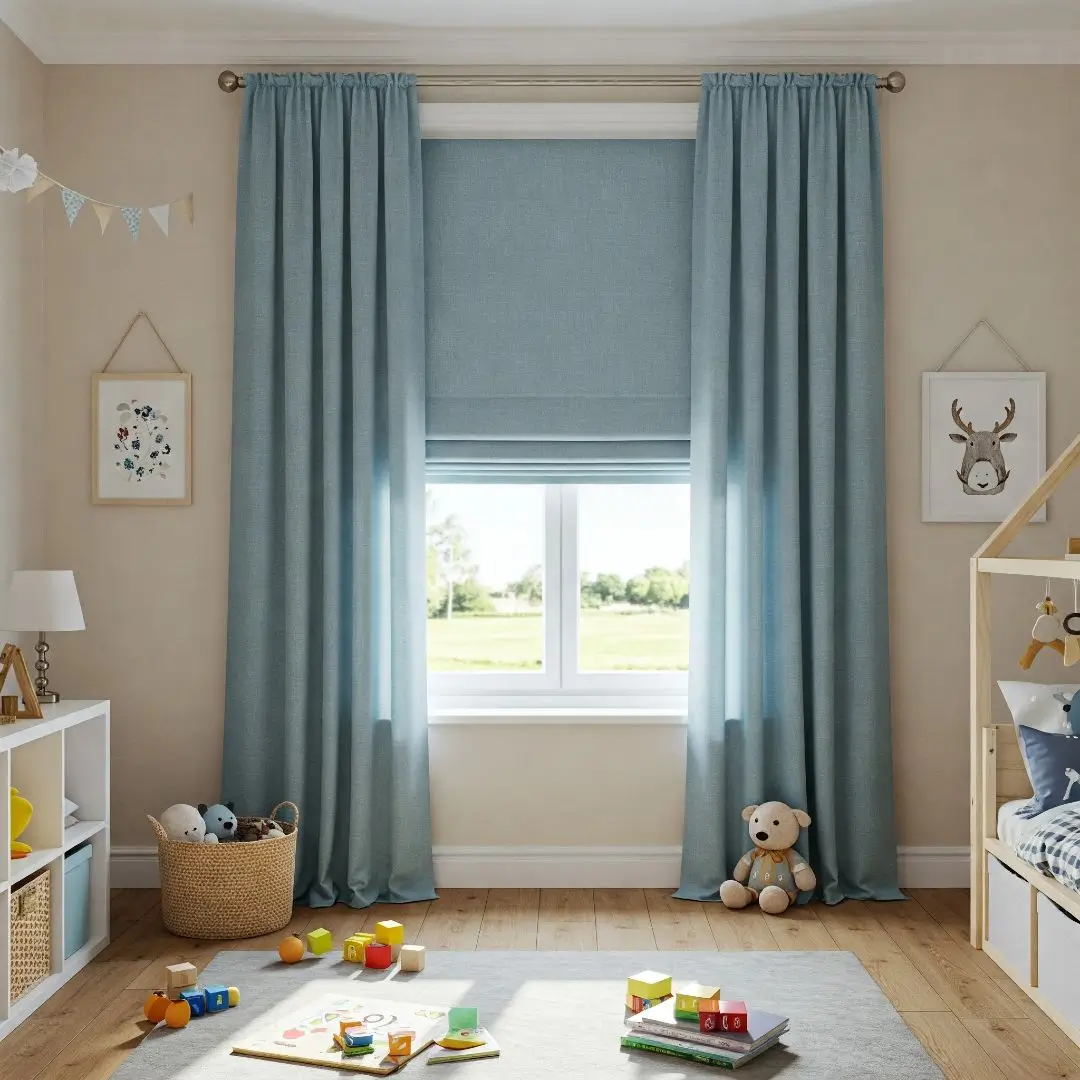 ستائر شيفون لغرف الاطفال